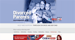 Desktop Screenshot of divorcedparents.co.uk